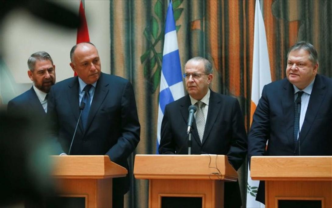 Αυστηρό μήνυμα στην Τουρκία από Ελλάδα,Κύπρο και Αίγυπτο