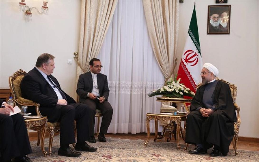 Συνάντηση Ευαγγ.Βενιζέλου με πρόεδρο του Ιράν