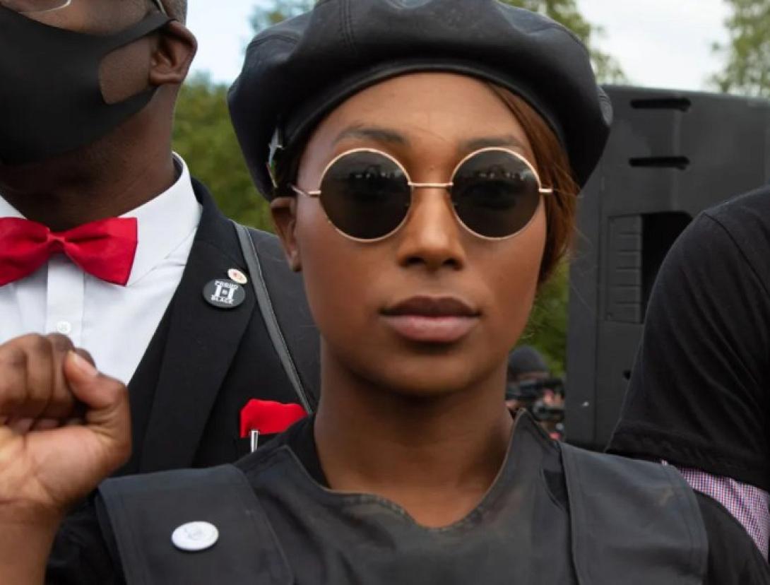 ακτιβιστρια Black Lives Matter