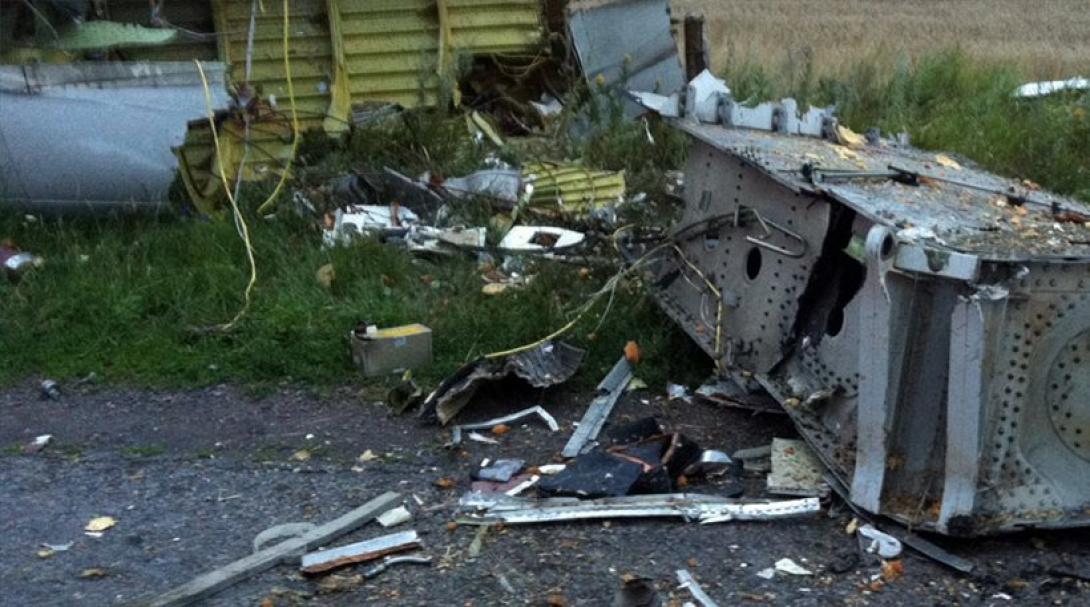 Ουκρανός πρόεδρος: Τρομοκρατική ενέργεια η συντριβή του boeing 