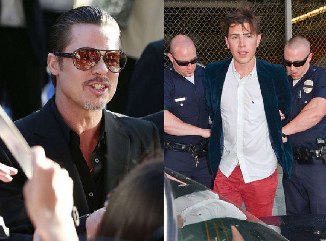 Περιοριστικά μέτρα στον φαρσέρ που χτύπησε τον Μπραντ Πιτ