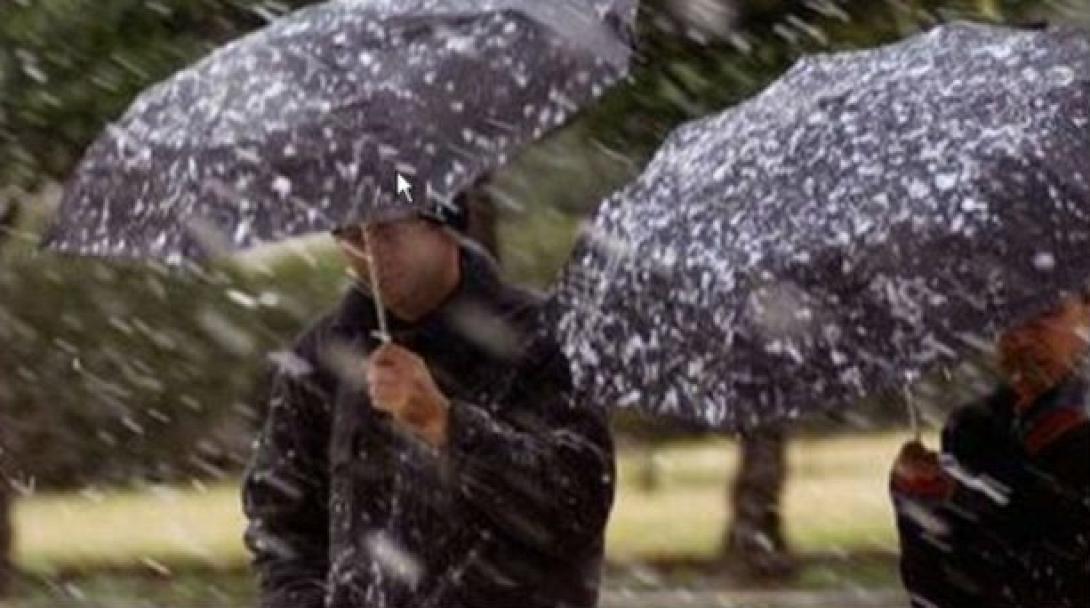 Θυελλώδεις άνεμοι, καταιγίδες, πτώση της θερμοκρασίας