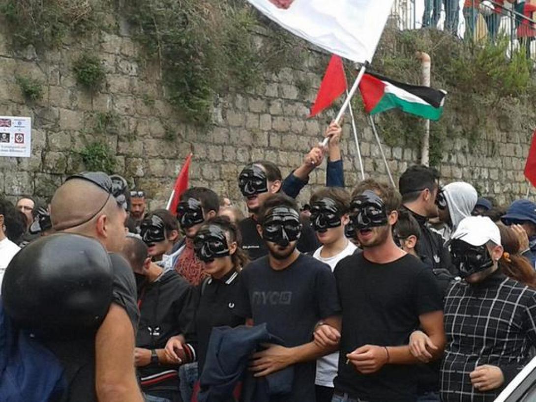 Νάπολη: Πορεία διαμαρτυρίας για την ΕΚΤ 