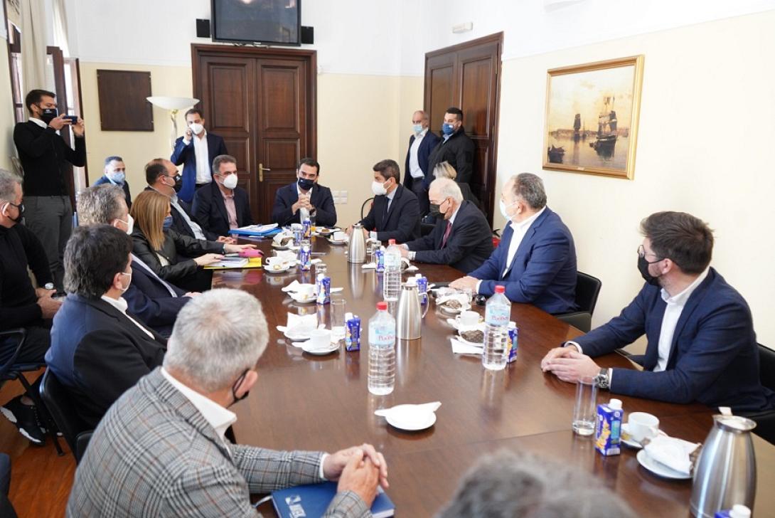 Ο υπουργός στην Αποκεντρωμένη Διοίκηση Κρήτης