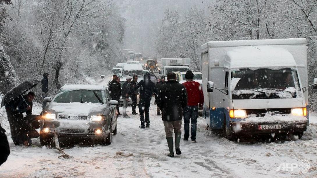 Σλοβενία: Ένας νεκρός και 26 τραυματίες σε καραμπόλα λόγω σφοδρής χιονόπτωσης