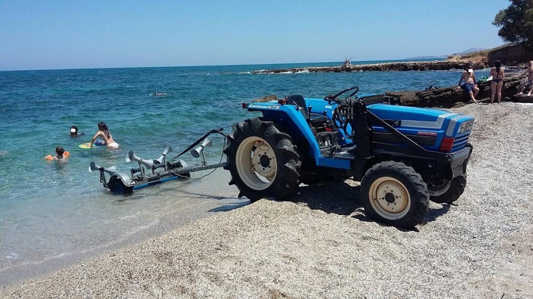 τρακτέρ παραλία