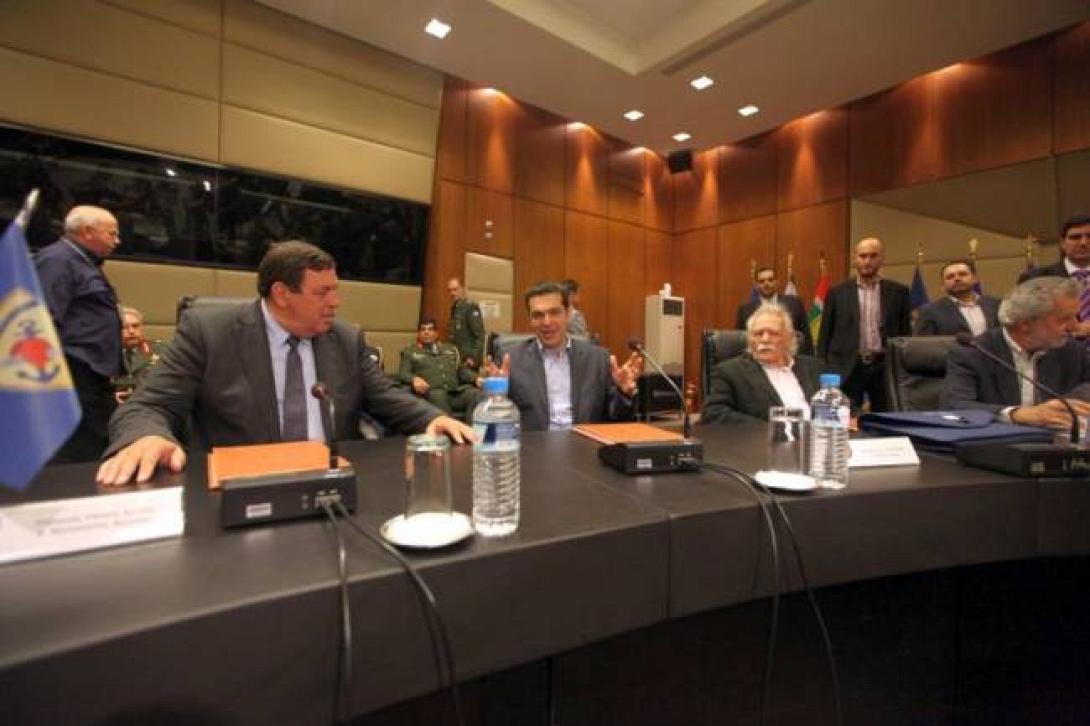 Στο Πεντάγωνο για πάνω από 3 ώρες ο Αλέξης Τσίπρας (βίντεο)