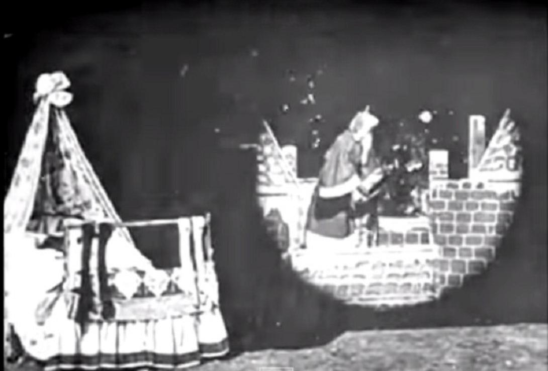 Η πρώτη Χριστουγεννιάτικη ταινία (βίντεο)