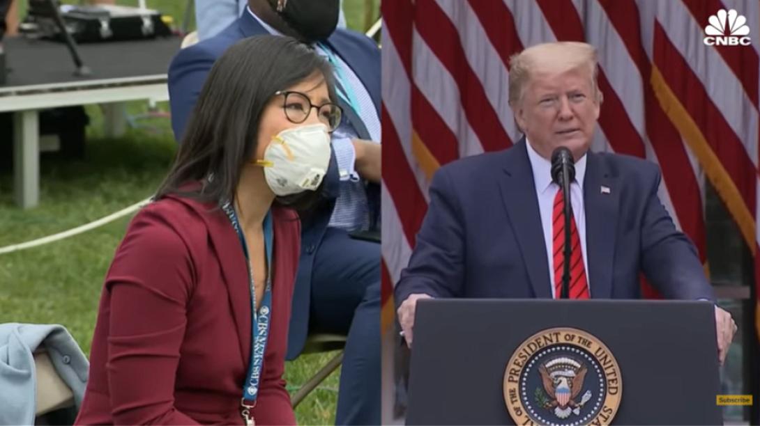 τραμπ, δημοσιογράφος