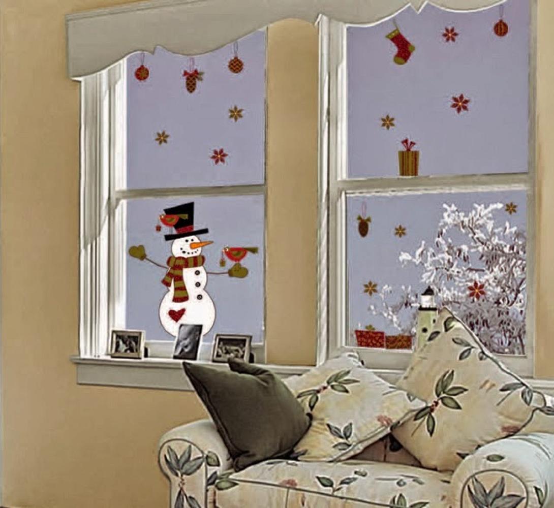 Χριστουγεννιάτικες ιδέες για να στολίσετε τα παράθυρα!