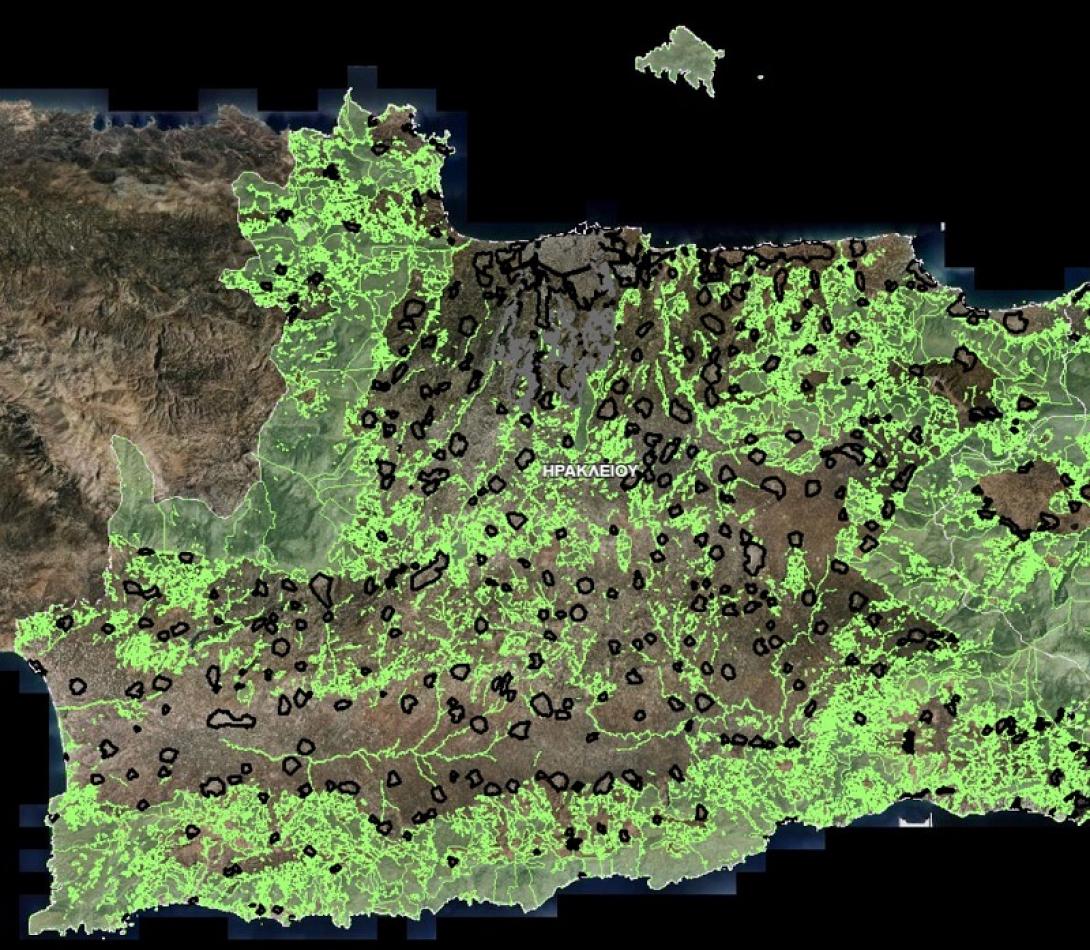δασικός χάρτης ηρακλείου