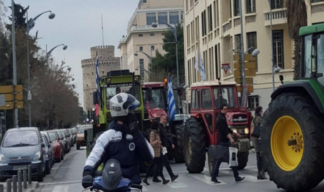αγρότες θεσσαλονίκη