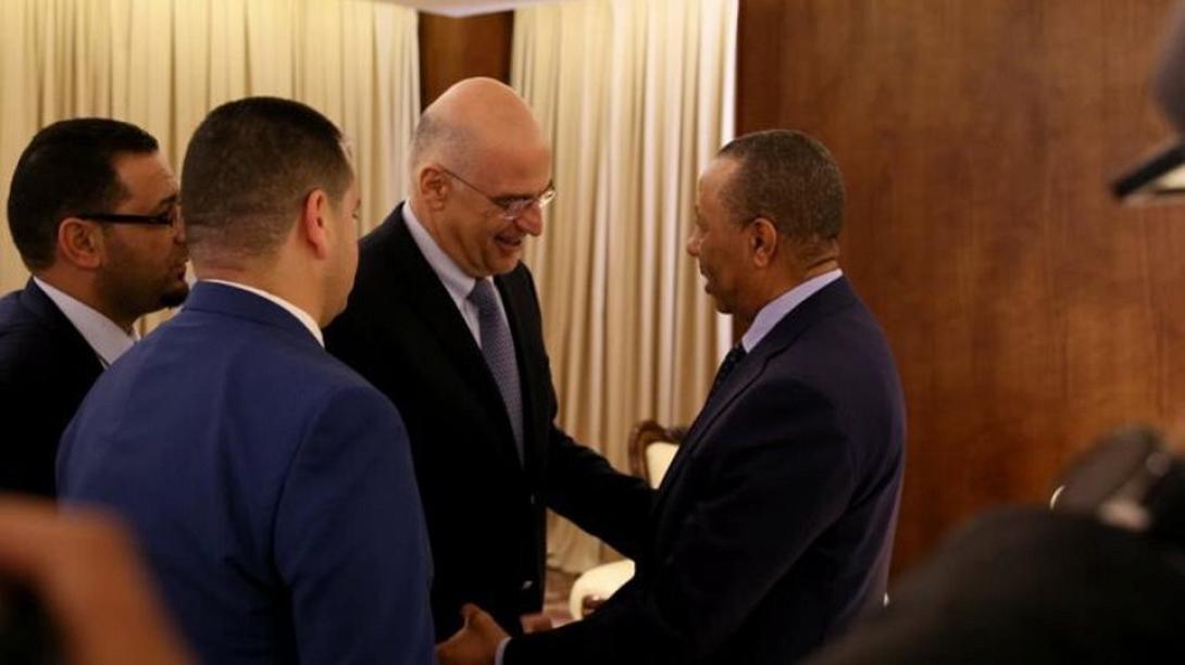 Από τις επαφές του κ. Δένδια στη Λιβύη