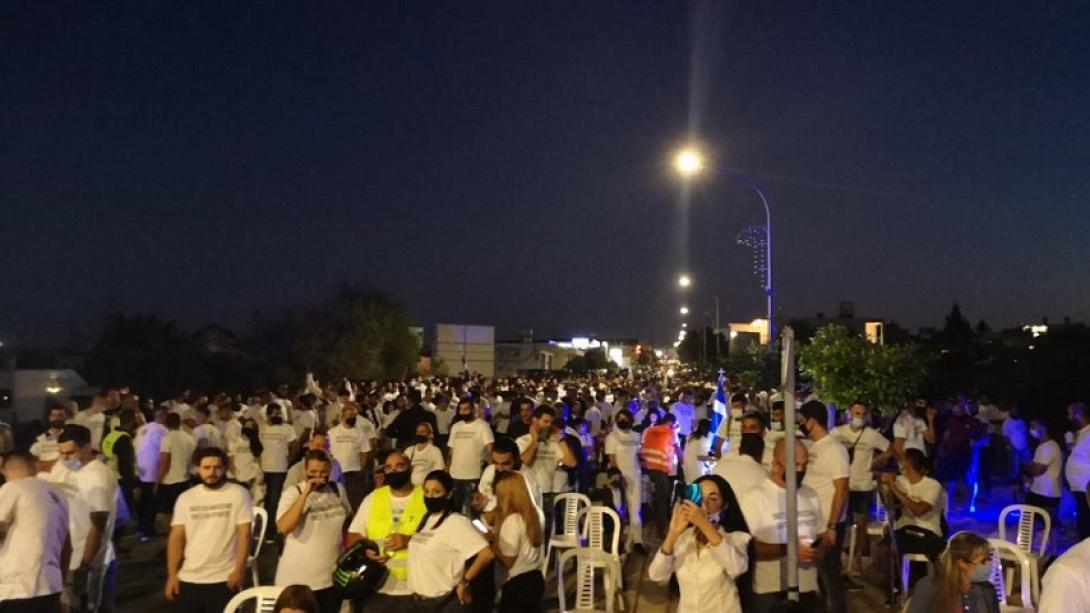 Δερύνεια Αμμόχωστος διαμαρτυρία