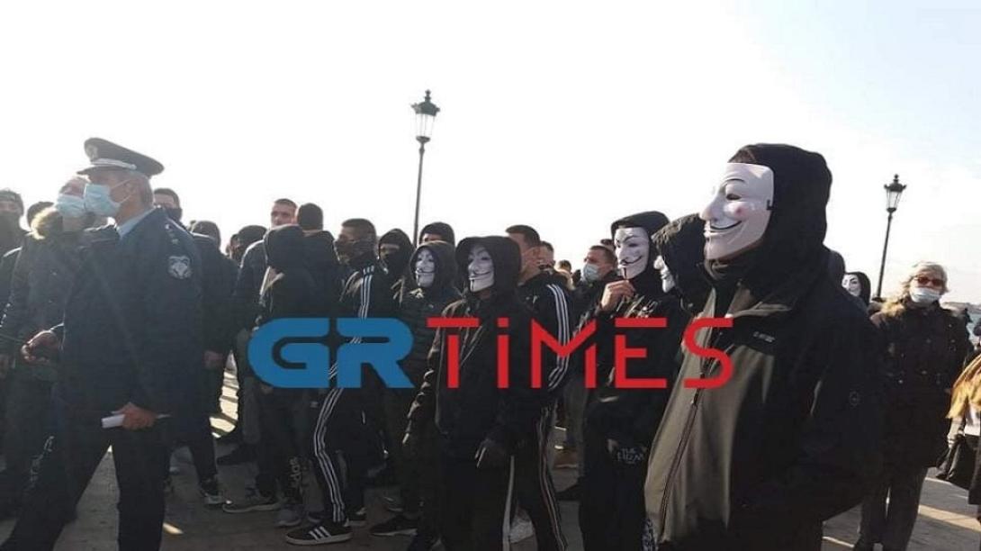 πορεία διαμαρτυρία στη Θεσσαλονίκη