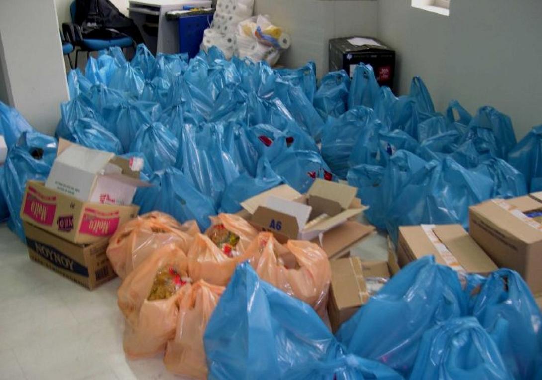 Διανομή τροφίμων από το Δήμο Βιάννου