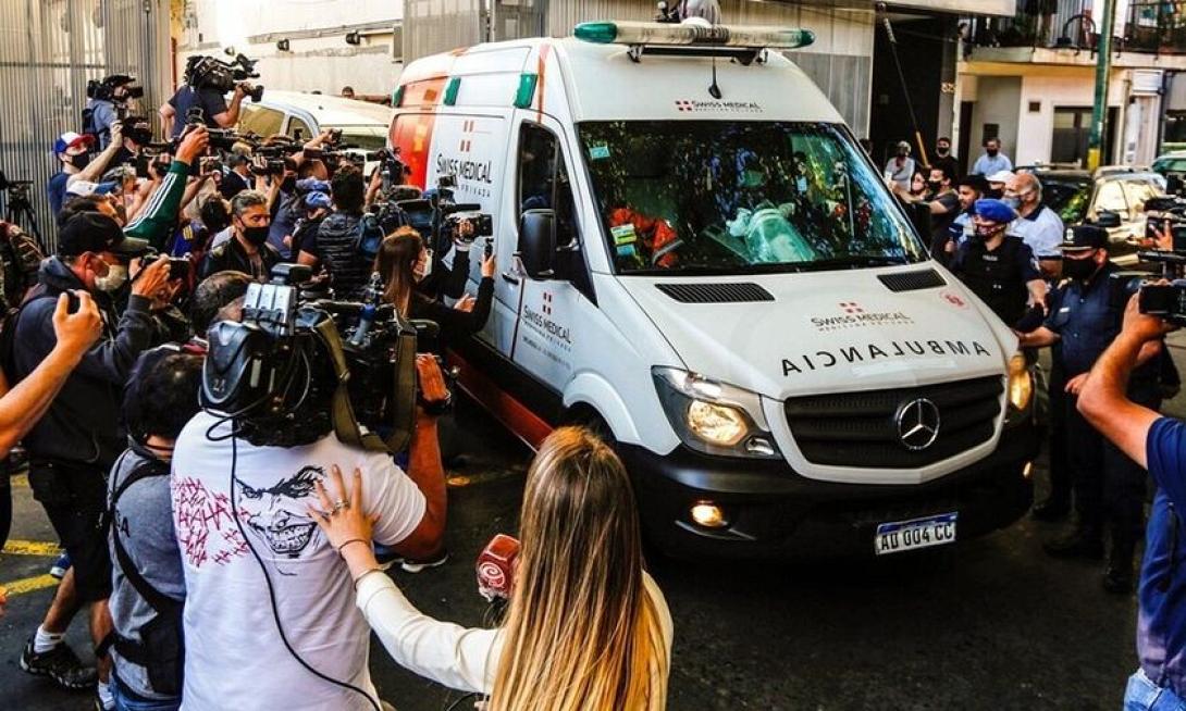 Ντιέγκο Μαραντόνα νοσοκομείο