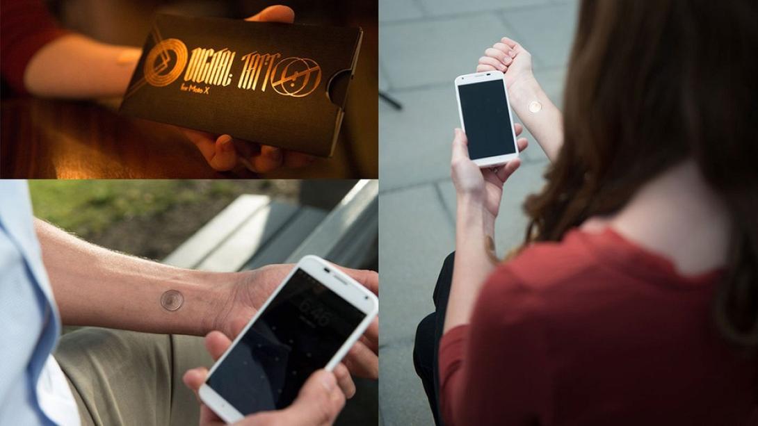 Ξεκλείδωμα κινητού με... τατουάζ!