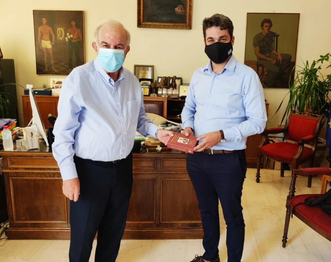 Συνάντηση Δημάρχου Ηρακλείου με τον Δήμαρχο Χανίων 