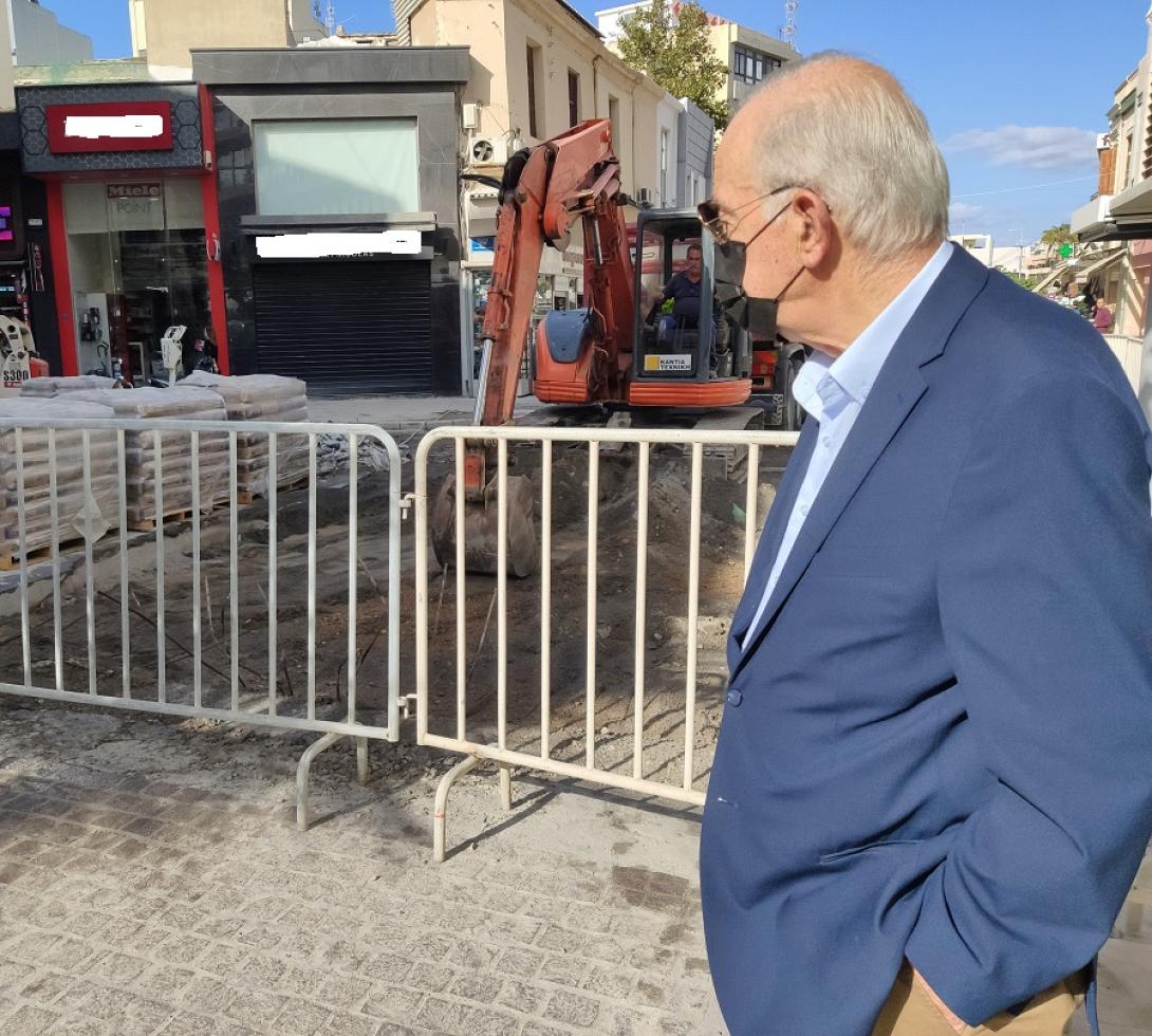 Στα έργα ο Δήμαρχος