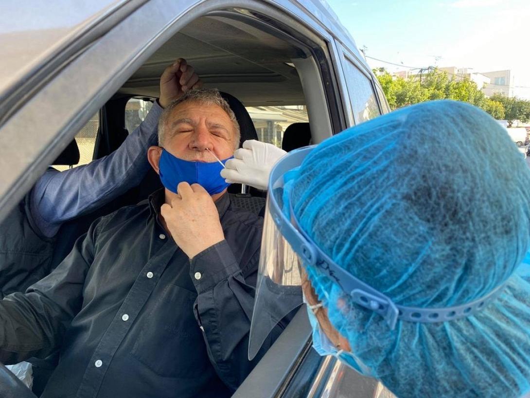 Ο Δήμαρχος Φαιστού, Γρηγόρης Νικολιδάκης έκανε το rapid test