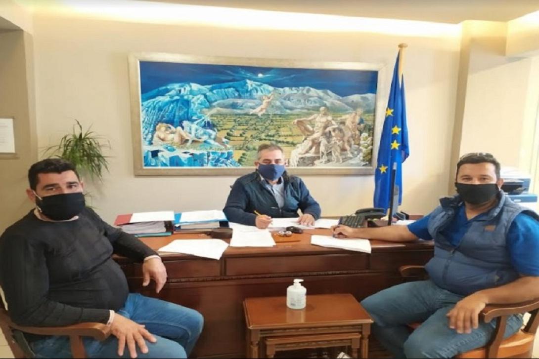 Από την υπογραφή της σύμβασης