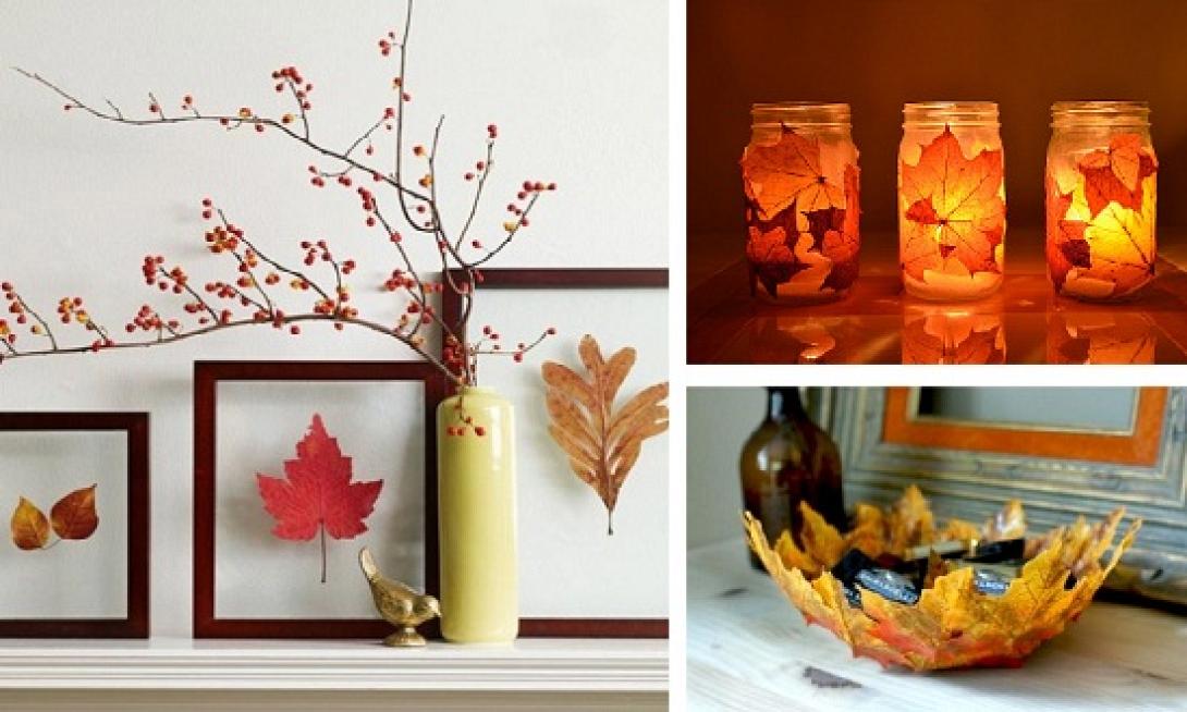 DIY: Κατασκευές με φύλλα για όσους αγαπούν το φθινόπωρο