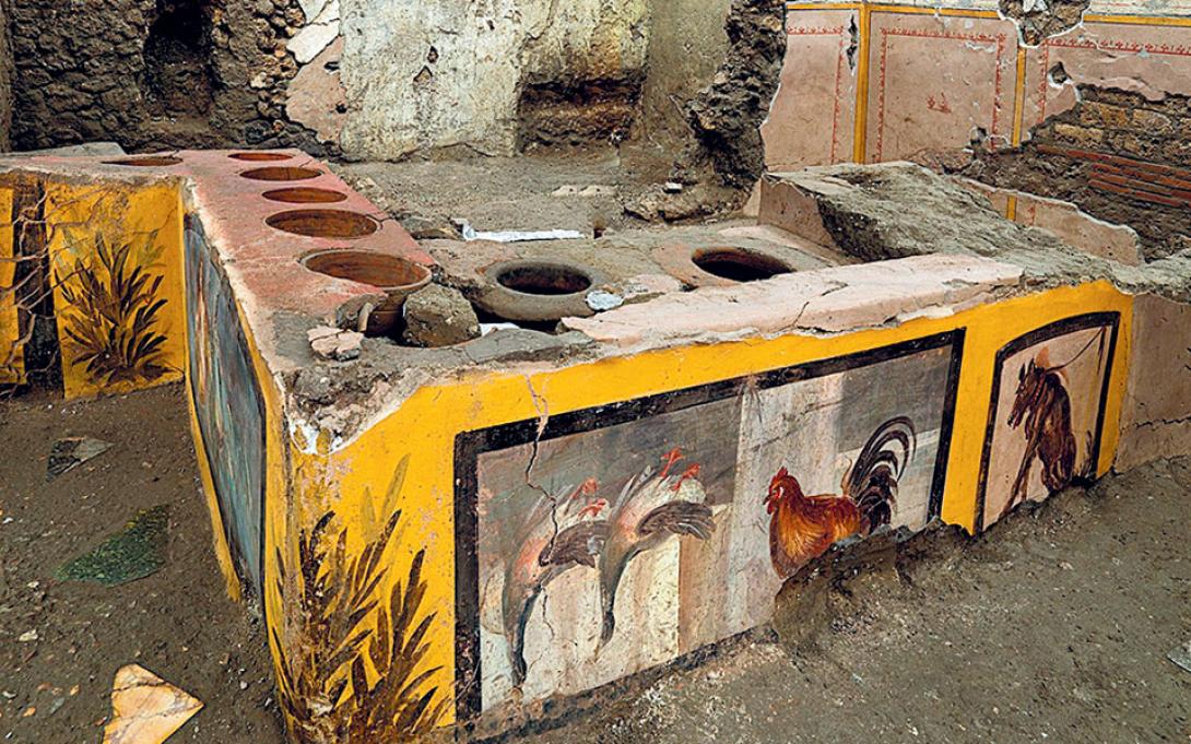 σνακ μπαρ στην Πομπηία