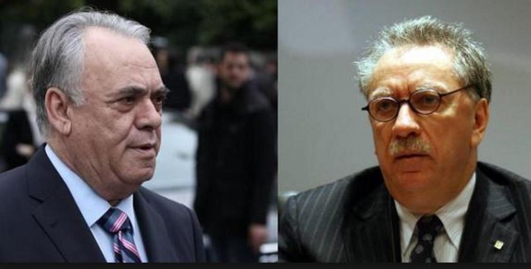 Συνάντηση του Γιάννη Δραγασάκη με τον  Μιχάλη Σάλλα 