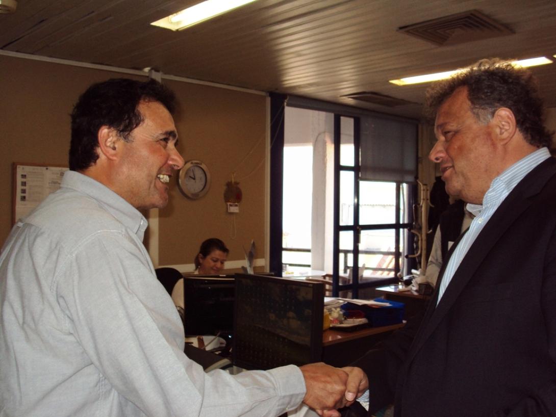 Επίσκεψη «Ενεργών Πολιτών» στον Σύλλογο Διοικητικών Υπαλλήλων και στο Σύλλογο Τεχνικών του Δήμου Ηρακλείου