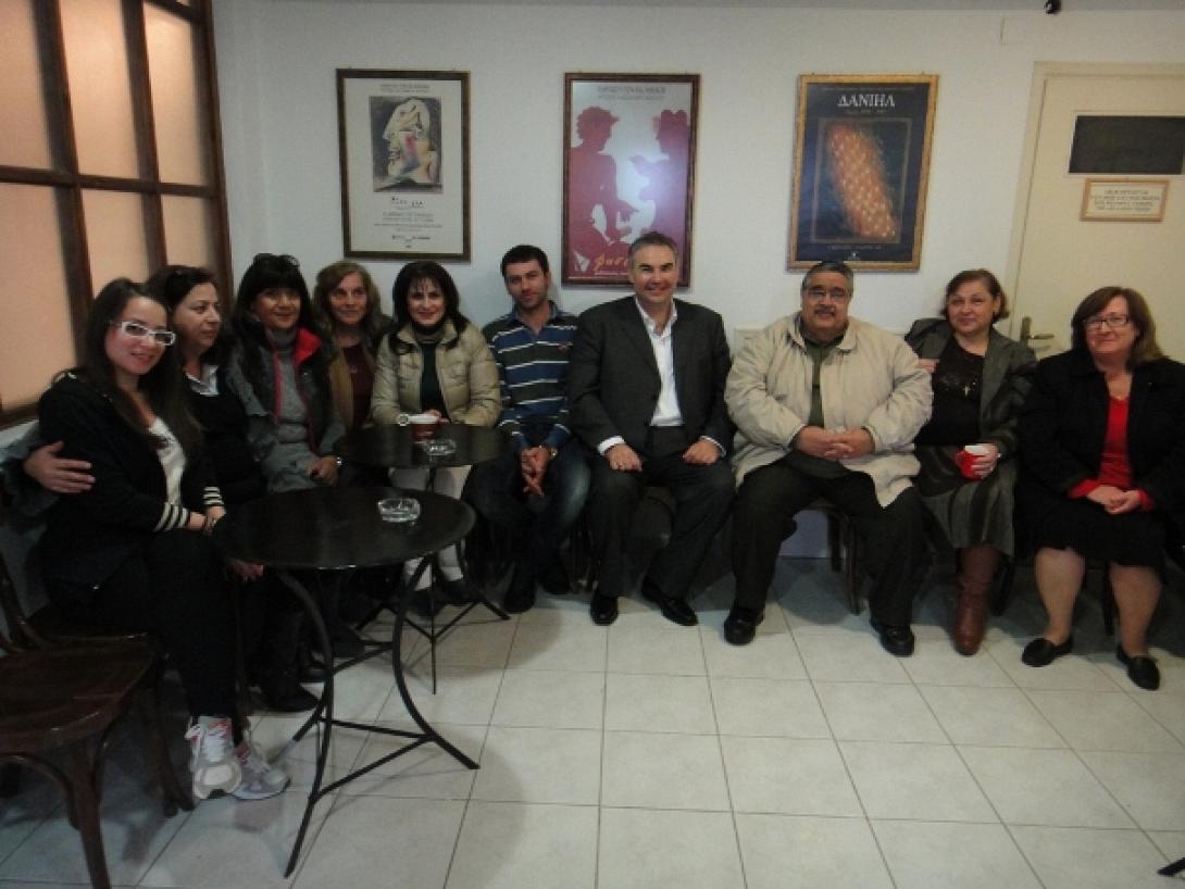 Ευχαριστήριο του Πολιτιστικού Συλλόγου Αγίας Αικατερίνης στον Μ.Βαμιεδάκη