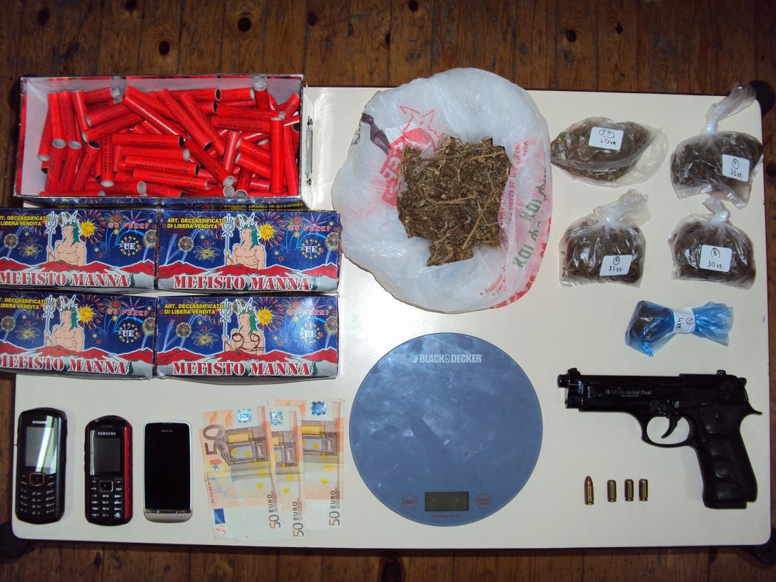 Κάνναβη , όπλο και κροτίδες, στην κατοχή ενός 37χρονου στο Ρέθυμνο