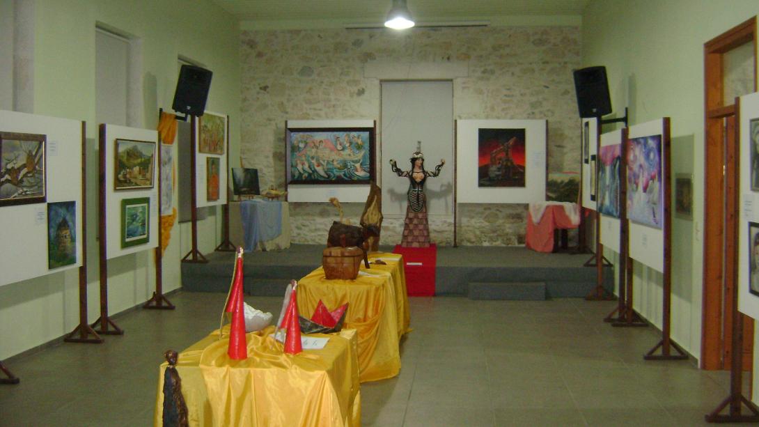 Πραγματοποιήθηκαν με επιτυχία τα εγκαίνια της Εικαστικής Έκθεσης Μυλοποταμιτών