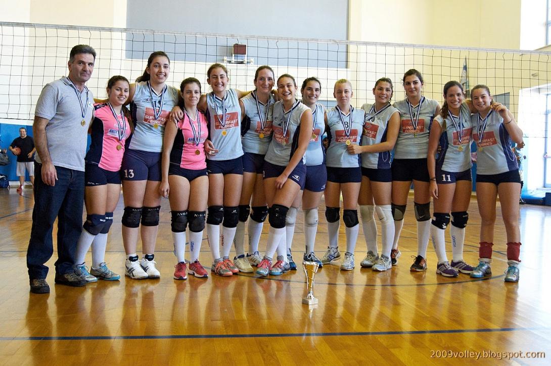 ΒΟΛΕΙ:Πρωταθλήτρια νεανίδων η ΑΘΛΕΣΗ