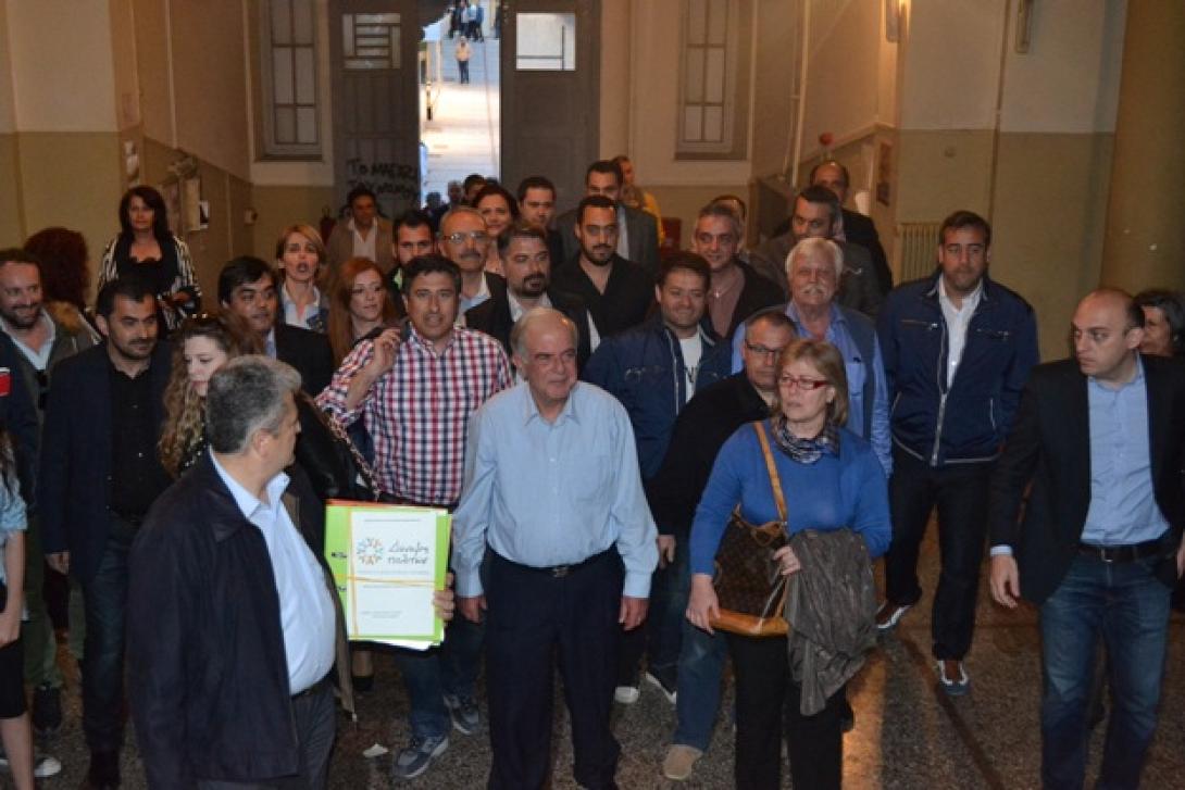 Τα ονόματα των υποψηφίων του Β.Λαμπρινού όπως κατατέθηκαν στο Πρωτοδικείο