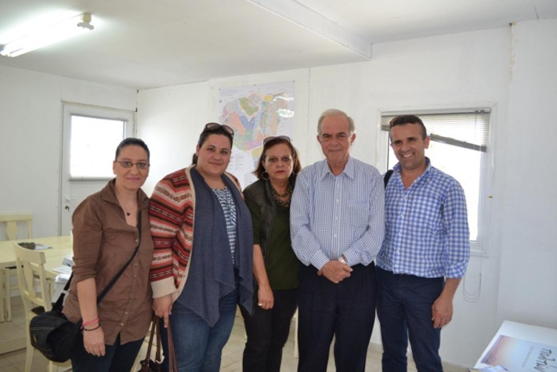 Συνάντηση Β.Λαμπρινού με σωματείο κωφών