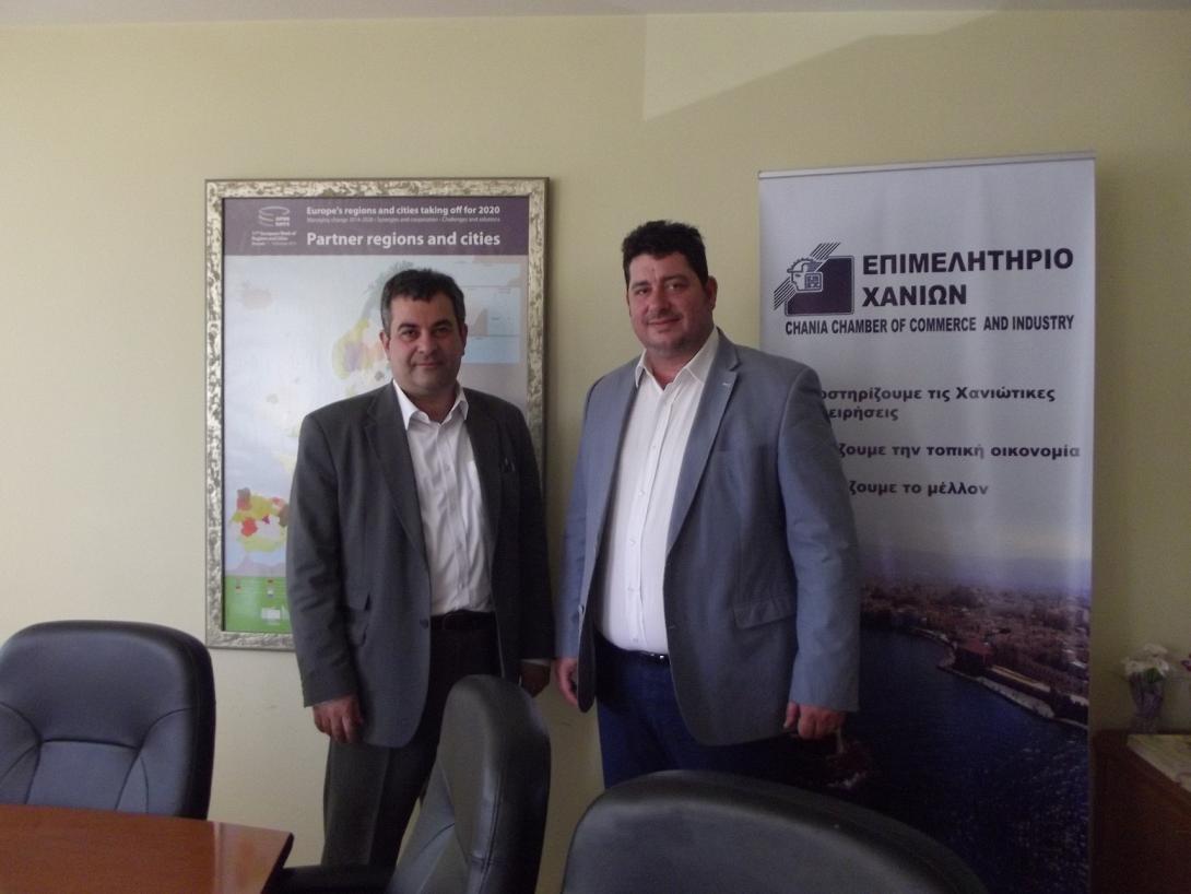 Στον πρόεδρο του ΕΒΕΧ Ο πρέσβης της Γεωργίας