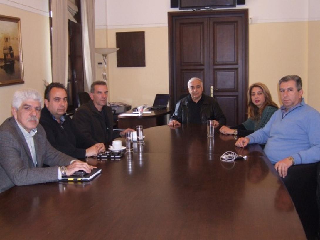 Συνάντηση Γ.Δεικτάκη με Δ.Σ ΟΕΒΕΝΗ