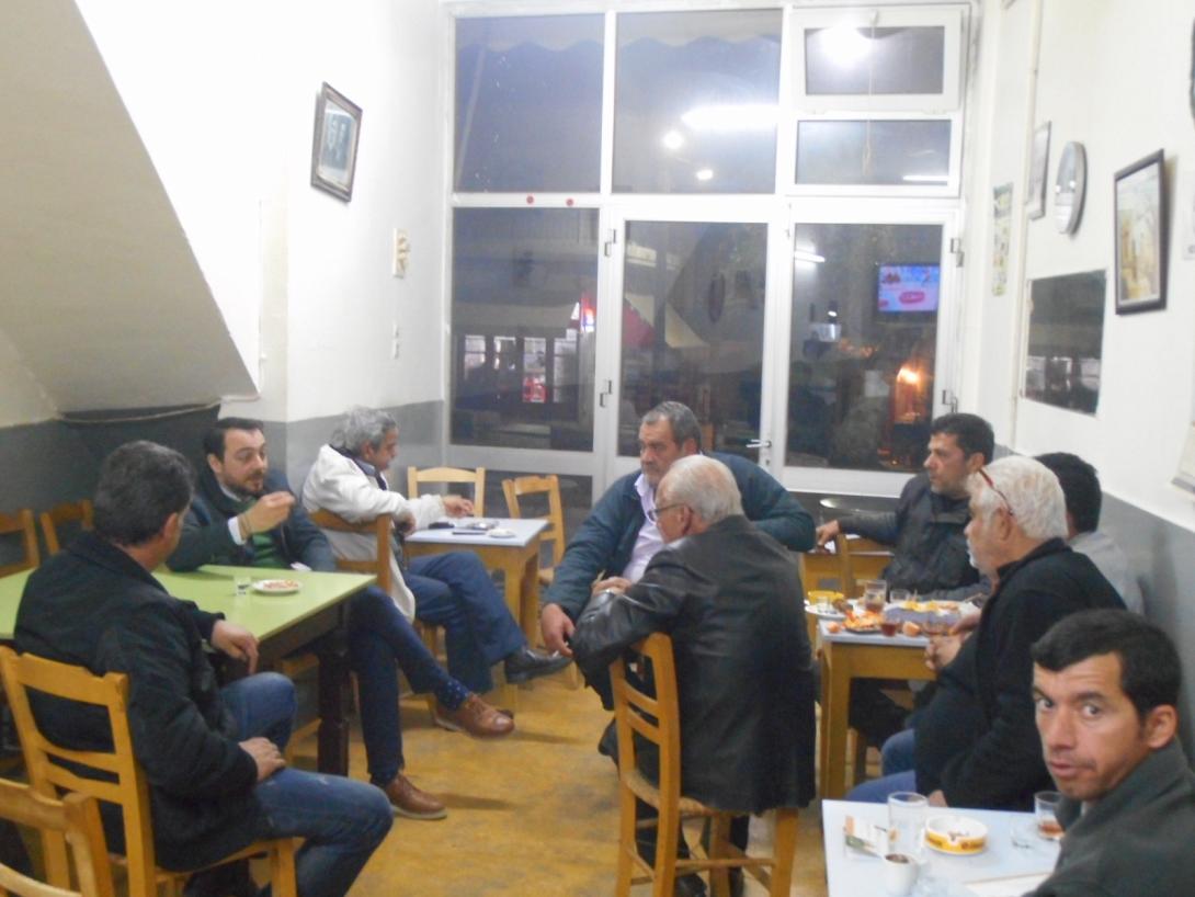 Περιοδεία του Φ. Παρασύρη σε χωριά του Ηρακλείου