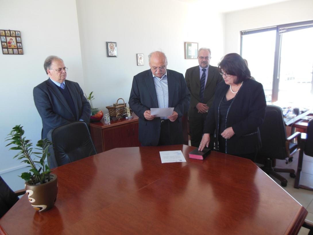 Ορκίστηκε η νέα Αναπληρωτής Διοικήτης του Βενιζέλειου Νοσοκομείου 