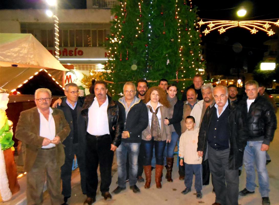 "Άρωμα" Χριστουγέννων στο δήμο Φαιστού