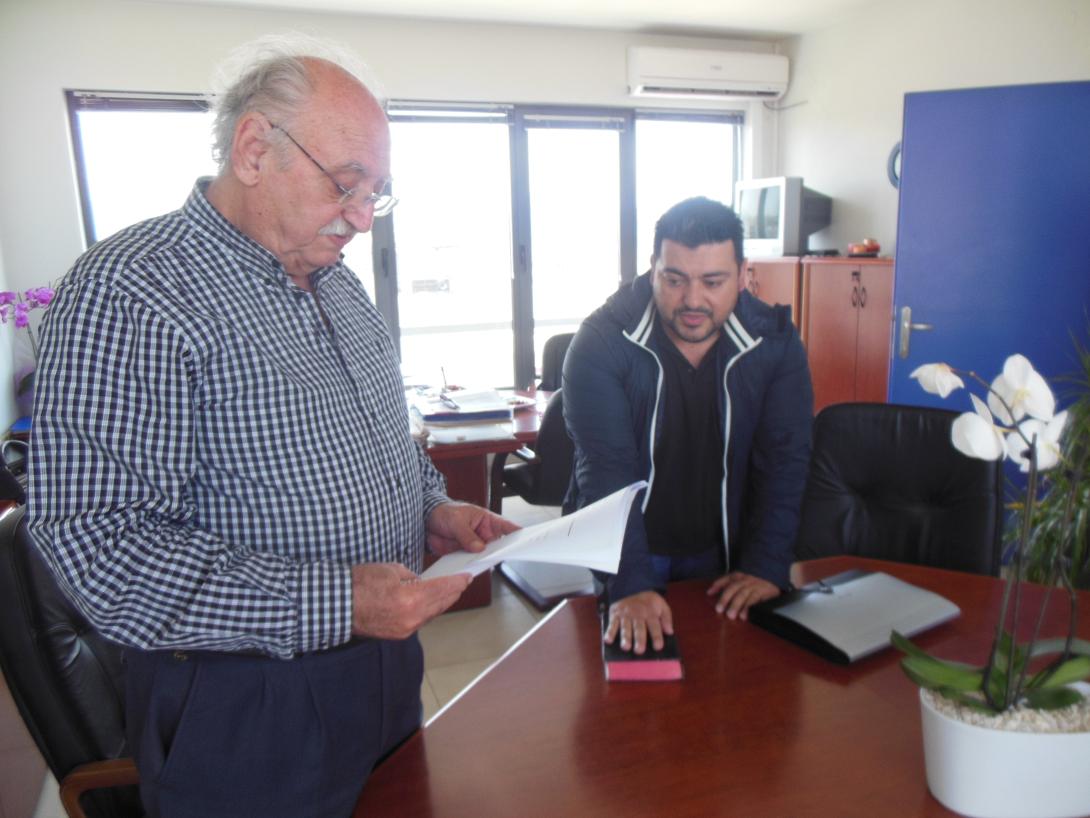 Η πρώτη ορκωμοσία γιατρού σε περιφερειακό ιατρείο της Κρήτης