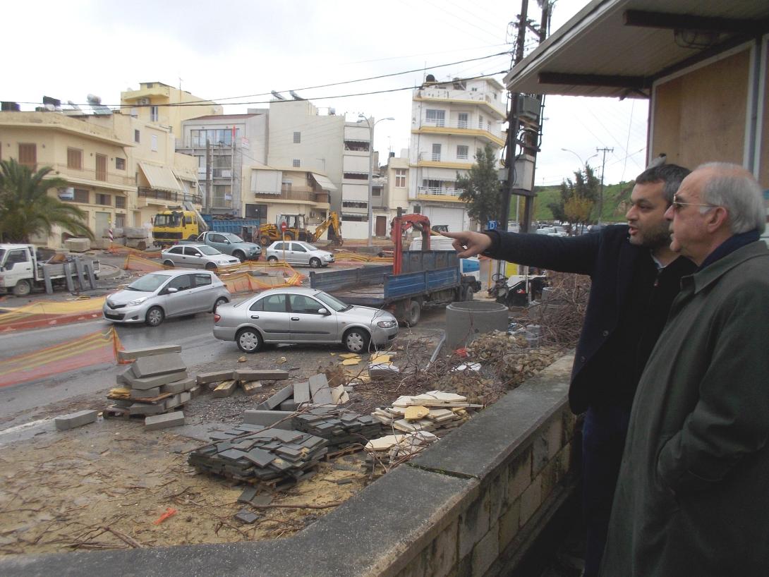Ξεμπλοκάρουν μεγάλα έργα του Ηρακλείου με παρέμβαση Β.Λαμπρινού