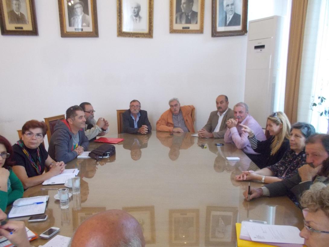 συναντηση αντιδημαρχο