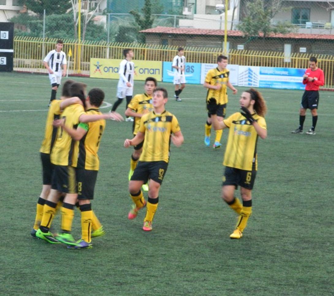 Εντυπωσιακή νίκη των Κ17 του Εργοτέλη ,4-1 τον ΟΦΗ