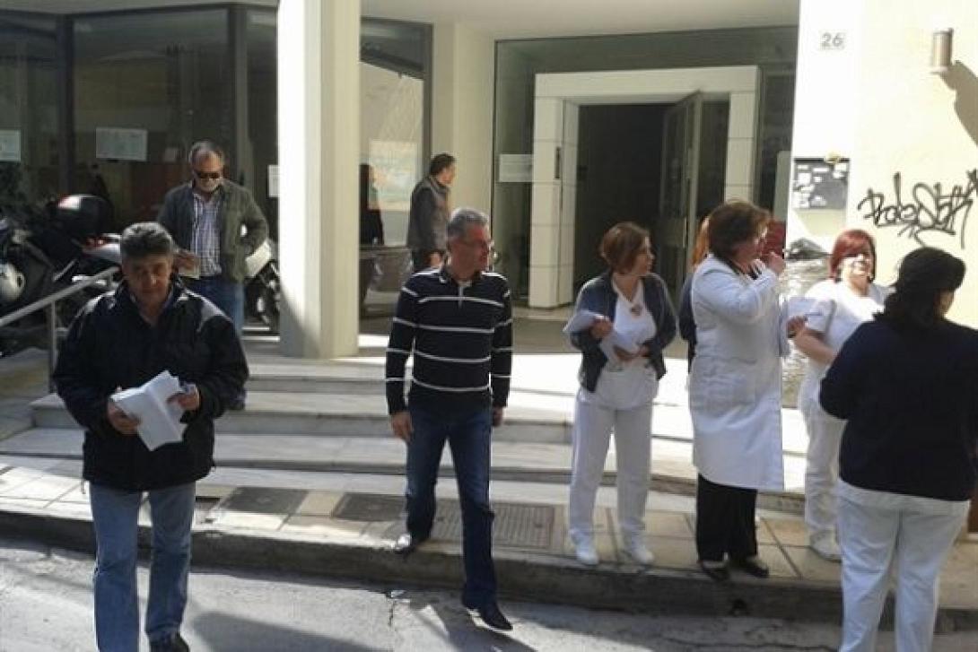 Στη ΔΥΠΕ οι εργαζόμενοι των νοσοκομείων του Ηρακλείου για την διαθεσιμότητα