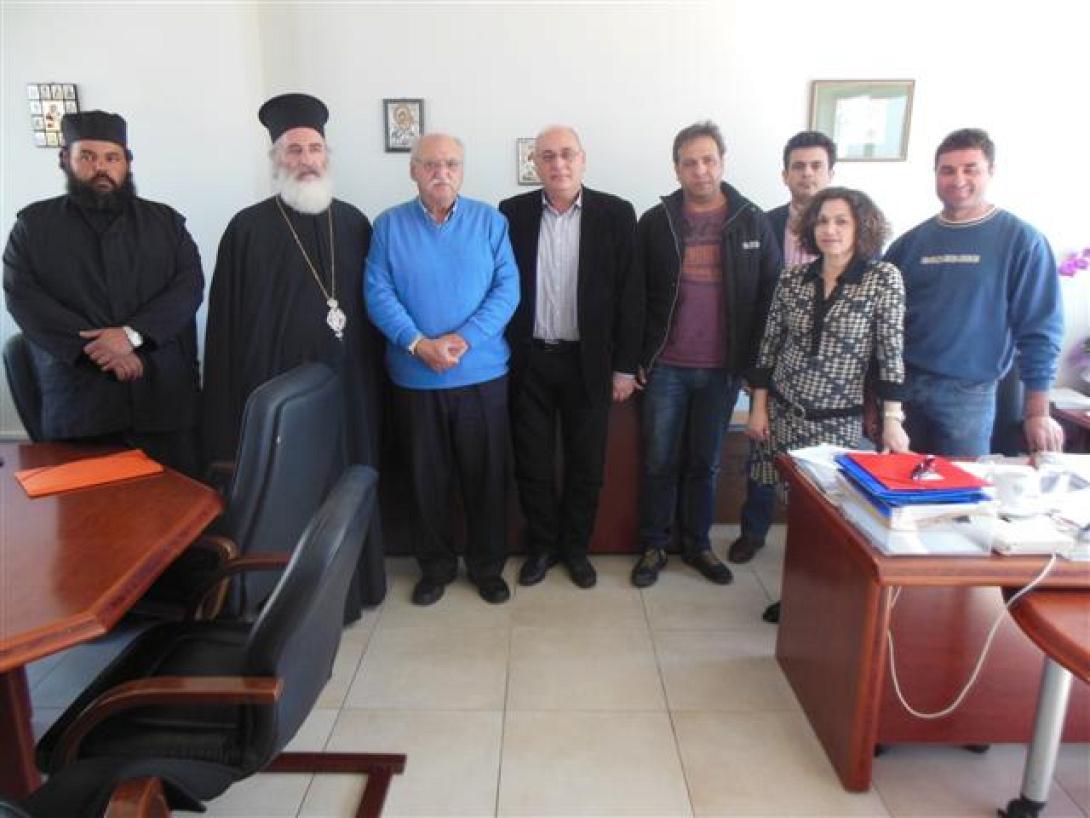 Συνάντηση στην 7η ΔΥΠΕ Κρήτης για την ανέγερση Ιατρείου στην Ψαρή Φοράδα 