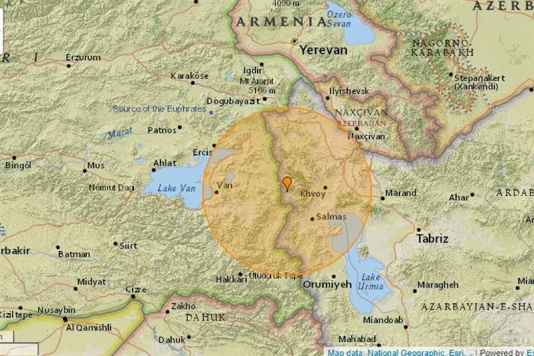 Νέα σεισμική δόνηση στα σύνορα Τουρκίας-Ιράν