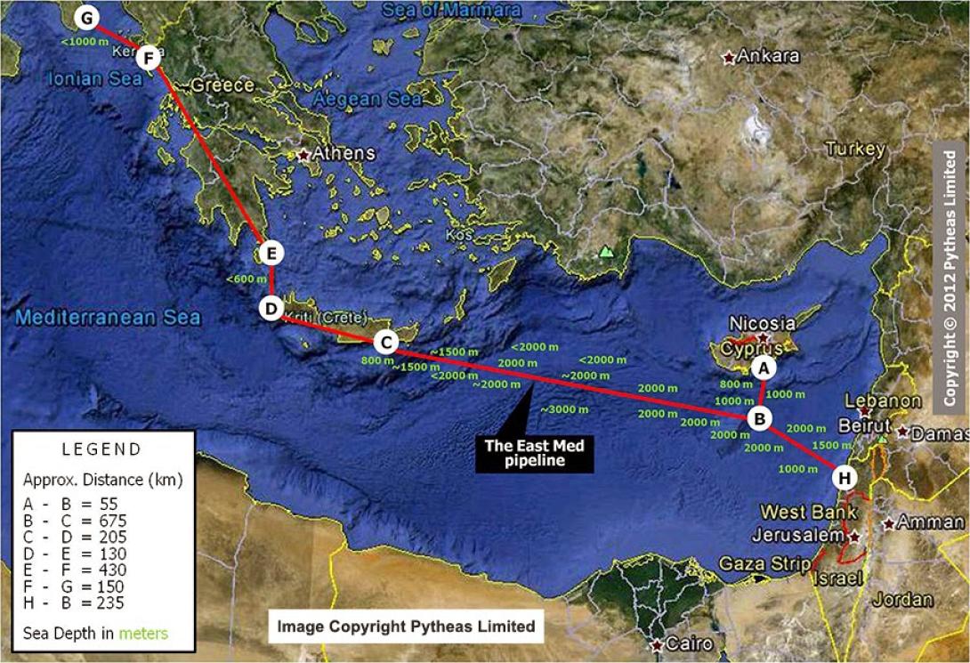 To ναυάγιο του South Stream φέρνει στο προσκήνιο την Κρήτη και τον αγωγό  East Med