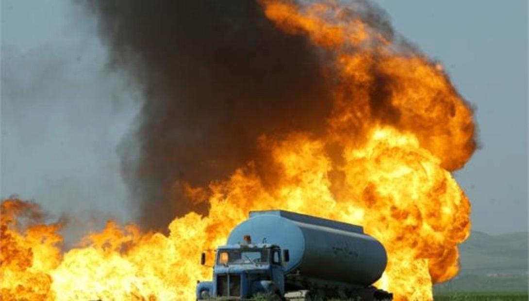 εκρηξη βυτιοφορου